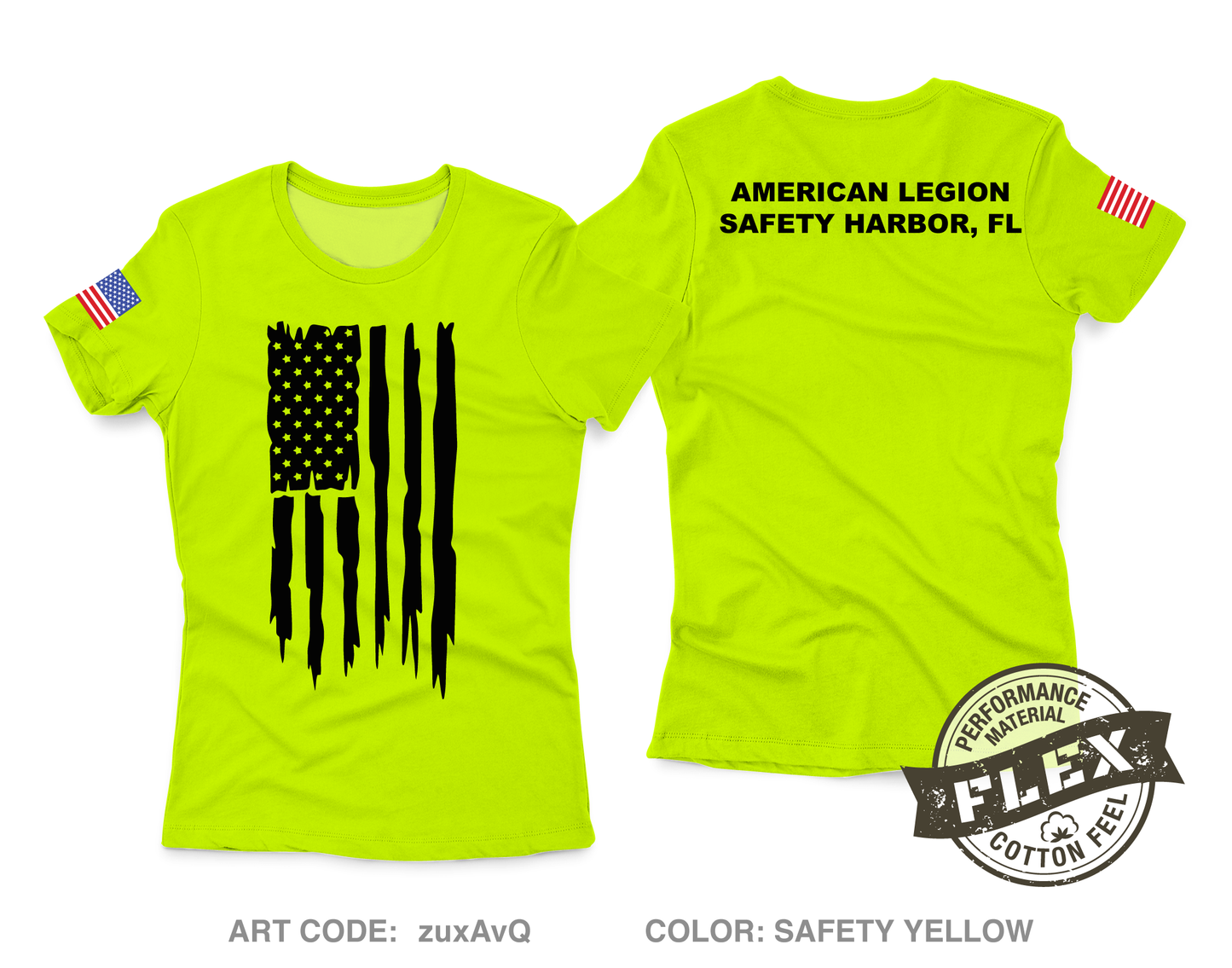 American Legion Post 238 Core Women's SS Flex Performance Tee - zuxAvQ