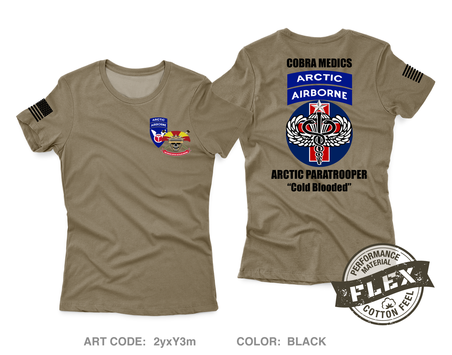 Cobra Medics 725 BSB Core Women's SS Flex Performance Tee - 2yxY3m