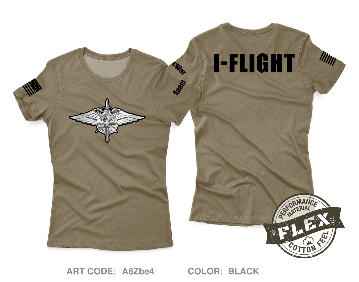 330 RCS / I FLIGHT Core Women's SS Flex Performance Tee - A6Zbe4