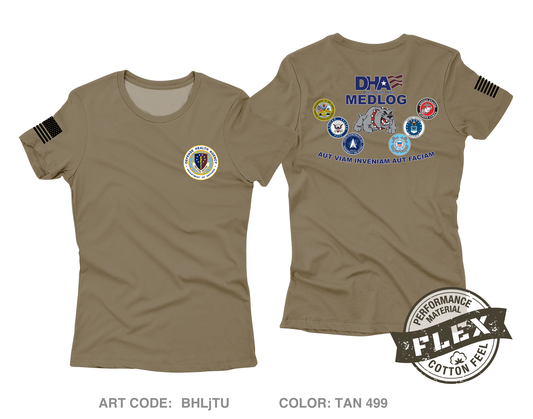DHA J4 Fundraising Collection Core Women's SS Flex Performance Tee - BHLjTU