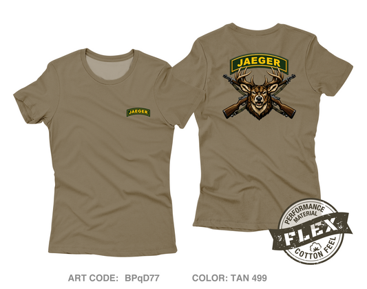 3rd Plt Bull Troop Core Women's SS Flex Performance Tee - BPqD77