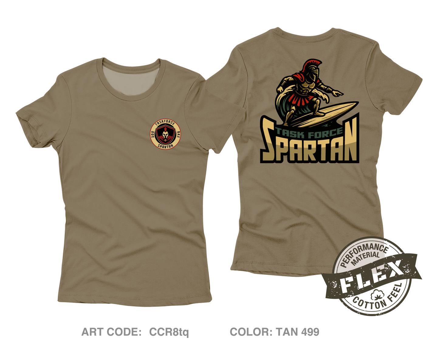 TF Spartan Main Store Core Women's SS Flex Performance Tee - CCR8tq