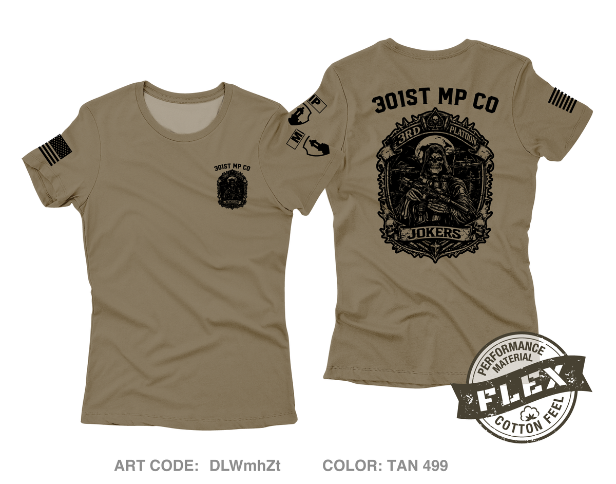 301st MP CO / 3rd PLATOON JOKERS Core Women's SS Flex Performance Tee - DLWmhZ