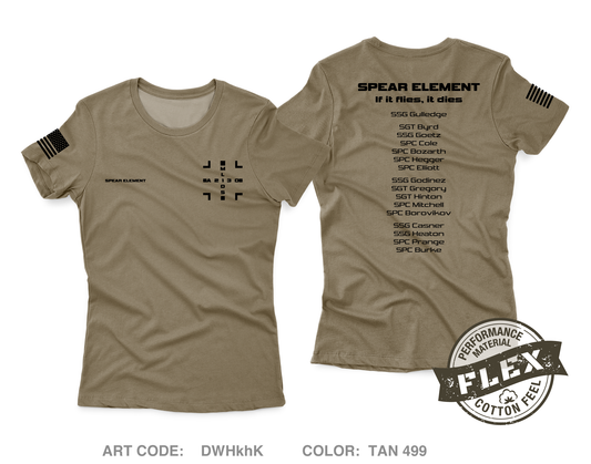 A Co 2-130 IN Core Women's SS Flex Performance Tee - DWHkhK