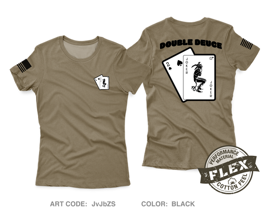 Bravo 2-2 Double Deuce Core Women's SS Flex Performance Tee - JvJbZS