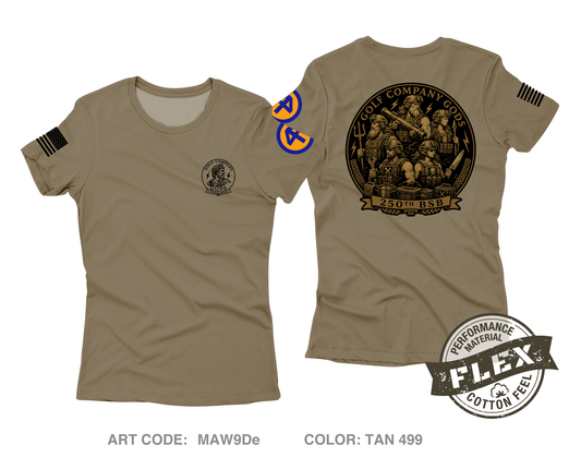 G CO Gods Core Women's SS Flex Performance Tee - MAW9De