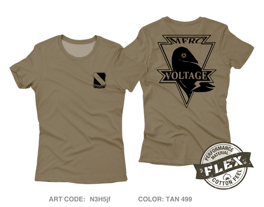 MFRC, 1st BDE, 10th MTN Core Women's SS Flex Performance Tee - N3H5jf