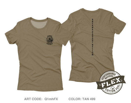 North Central Army Reserve Intelligence Support Center (NCARISC) Fundraising Collection Core Women's SS Flex Performance Tee - Q1mhFX