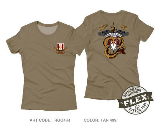 172nd Medical Detachment (PM) Core Women's SS Flex Performance Tee - RGQ4rR