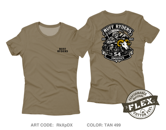650 RSG S4 Ruff Ryders Core Women's SS Flex Performance Tee - RkXpDX