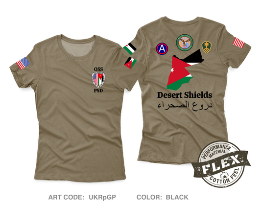 377TH MP Co- PSD Core Women's SS Flex Performance Tee - UKRpGP