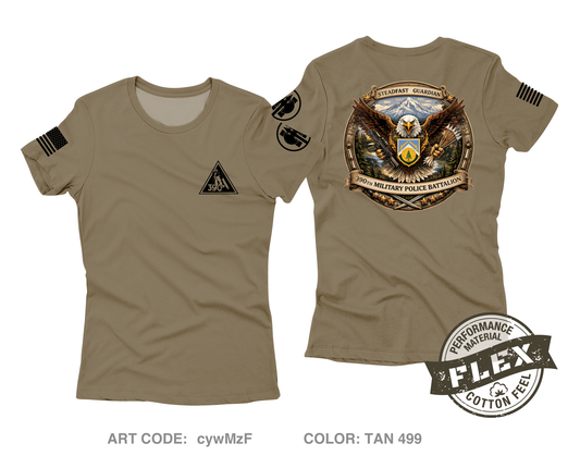 390th MP BN HHD Core Women's SS Flex Performance Tee - cywMzF