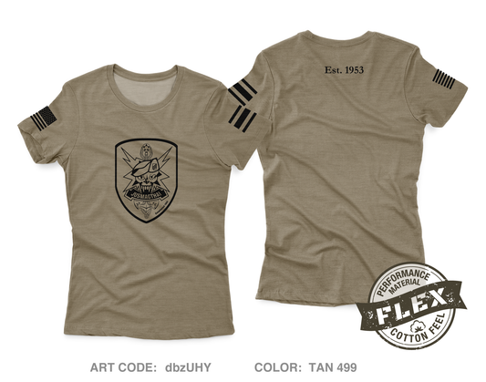 JUSMAGTHAI Women's SS Flex Performance Tee - dbzUHY
