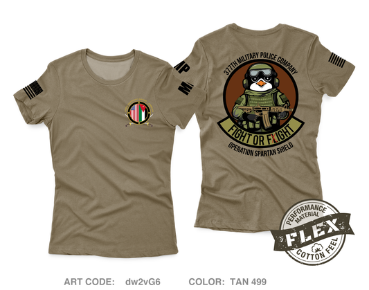 377th MP Co Core Women's SS Flex Performance Tee - dw2vG6