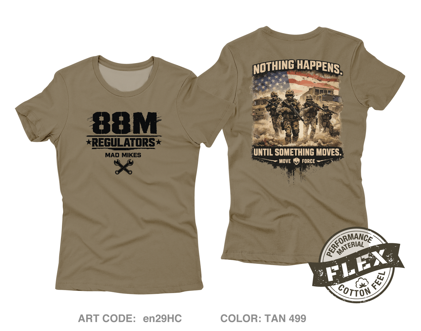 Mad Mikes Core Women's SS Flex Performance Tee - en29HC