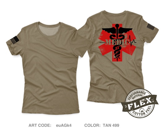 2-123rd HHB Core Women's SS Flex Performance Tee - euAGk4