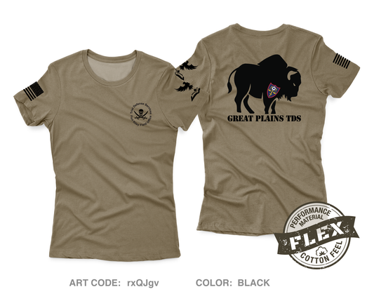 Fort Riley Trial Defense Service Core Women's SS Flex Performance Tee - rxQJgv