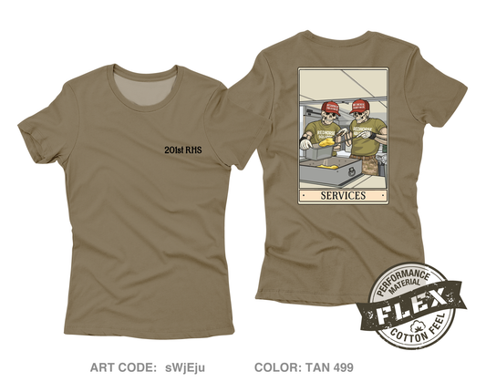 201st RHS Core Women's SS Flex Performance Tee - sWjEju