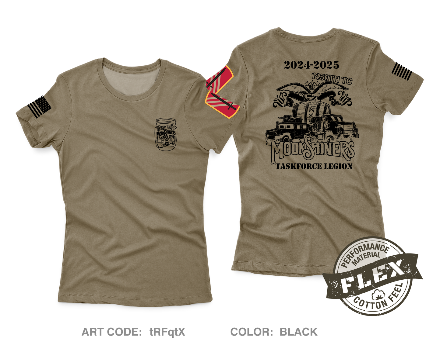1450th Transportation Company Core Women's SS Flex Performance Tee - tRFqtX
