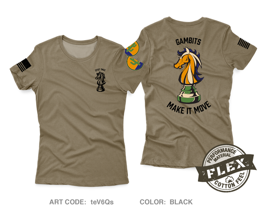 371st TMCE Core Women's SS Flex Performance Tee - teV6Qs