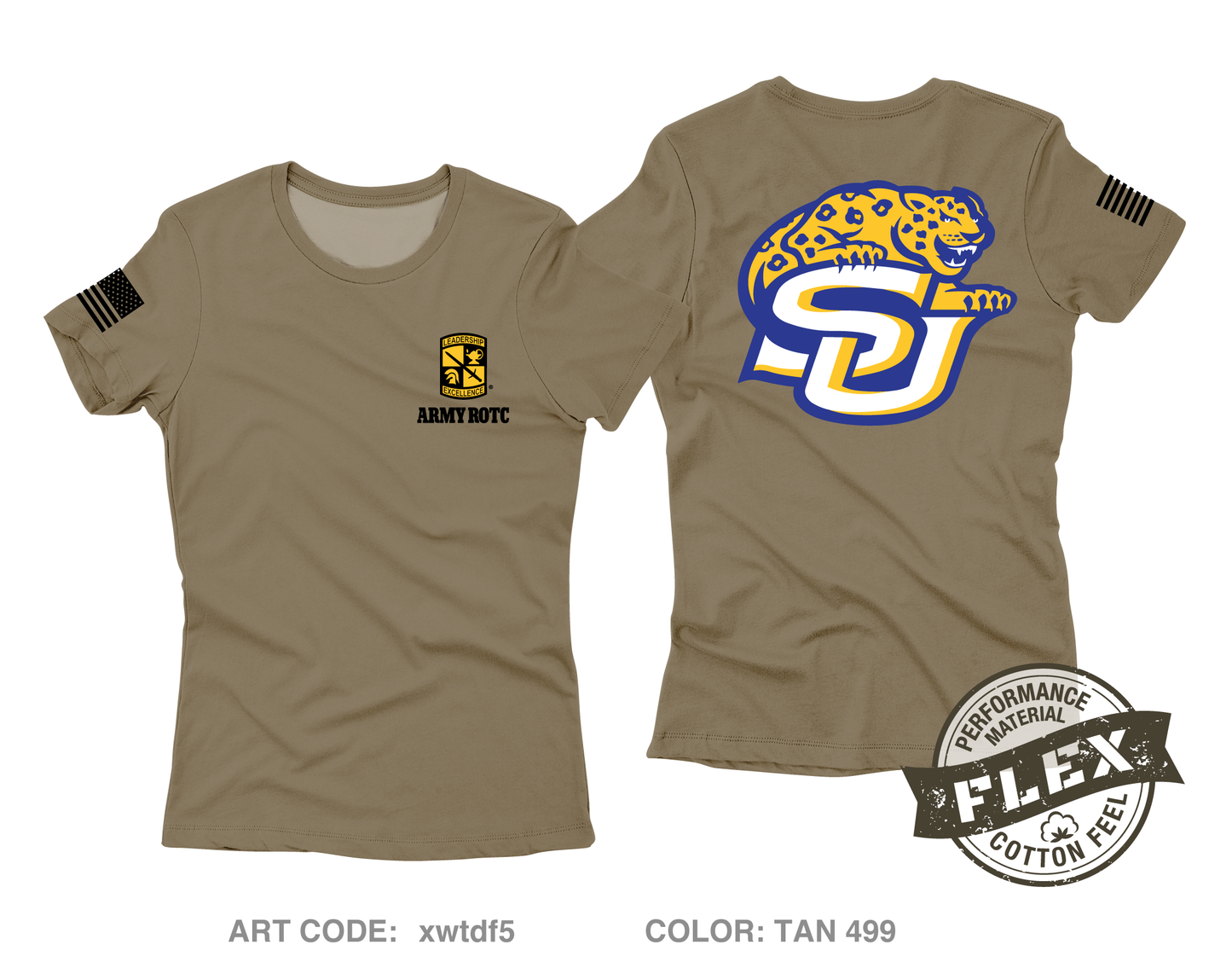 SOU ROTC Core Women's SS Flex Performance Tee - xwtdf5