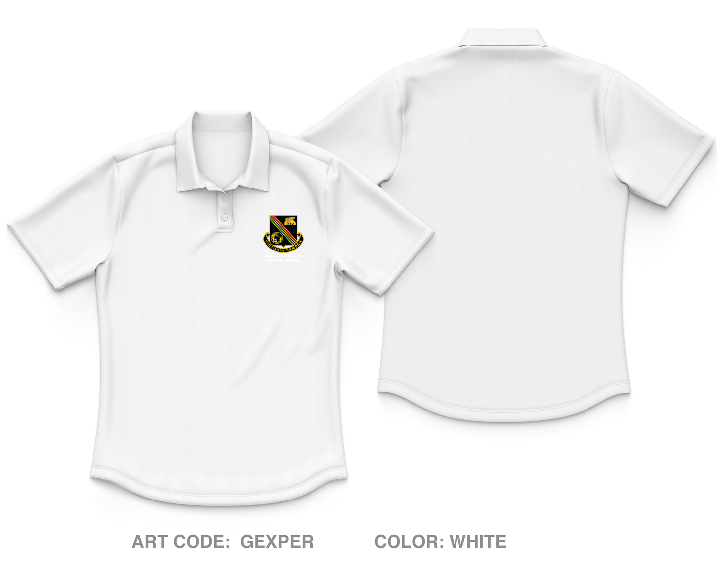 414th Contracting Support Brigade Core Women's SS Performance Polo  - GEXPER