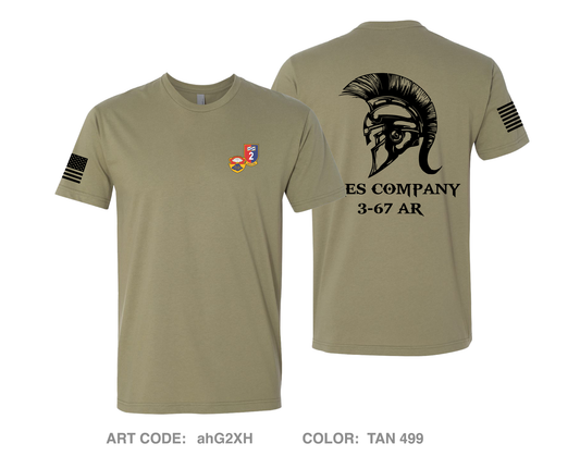 A CO. 3-67 AR Comfort Unisex Cotton SS Tee - ahG2XH