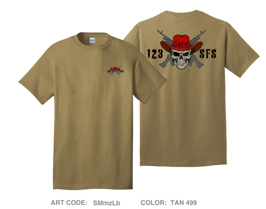 123 SFS Comfort Unisex Cotton SS Tee - SMmzLb