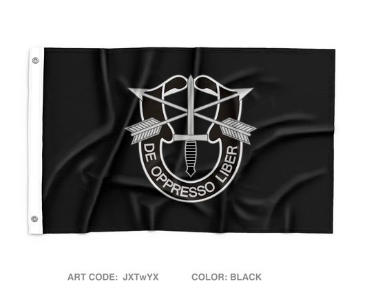 Group Support Battalion, 3D SFG(A) Wall Flag - JXTwYX