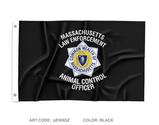 Animal Control Officer Wall Flag - pEW8QZ