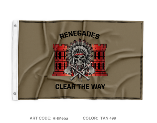 1221st EN CO Wall Flag - RHMeba