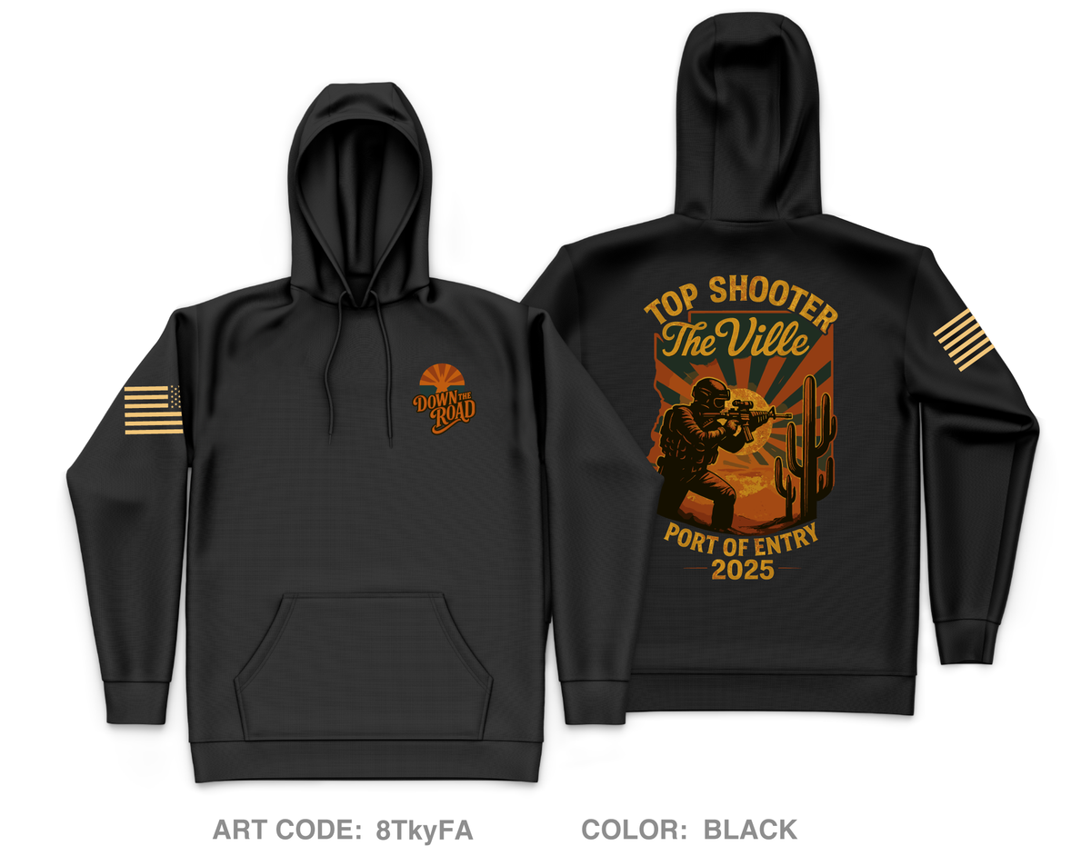 Cbp Core Men's Hooded Performance Sweatshirt - 8TkyFA