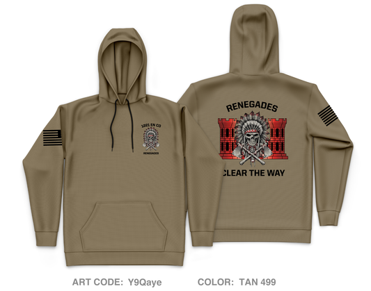 1221st EN CO Core Men's Hooded Performance Sweatshirt - Y9Qaye