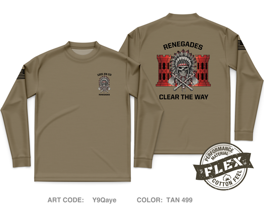 1221st EN CO Core Men's LS Flex Performance Tee - Y9Qaye
