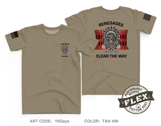 1221st EN CO Core Men's SS Flex Performance Tee - Y9Qaye