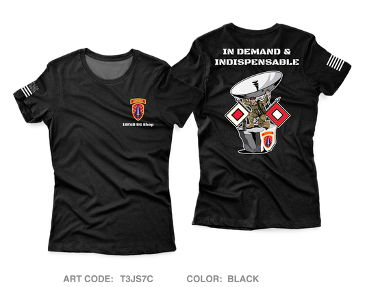 HHC, 2BN, 1SFAB Core Women's SS Performance Tee - T3JS7C