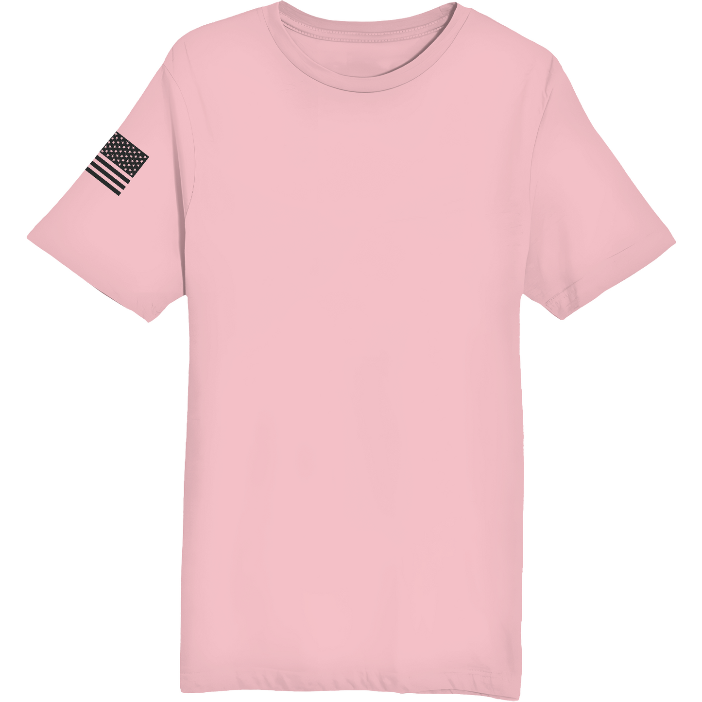 Emblem Basics Comfort Unisex Cotton SS Tee - Black Flag
