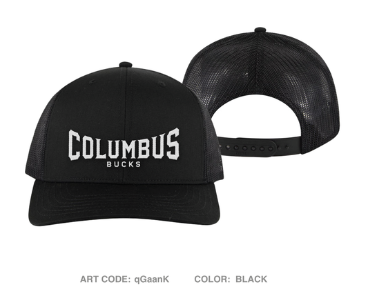 3A9D Embroidered Snapback Trucker Cap - qGaanK