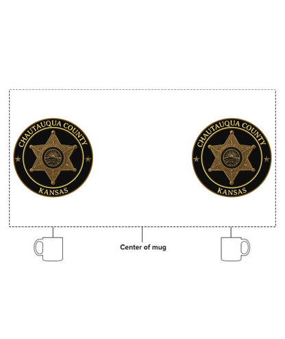 Chautauqau County Sheriffs Office/ Sedan PD Ceramic Mug - A57K2a
