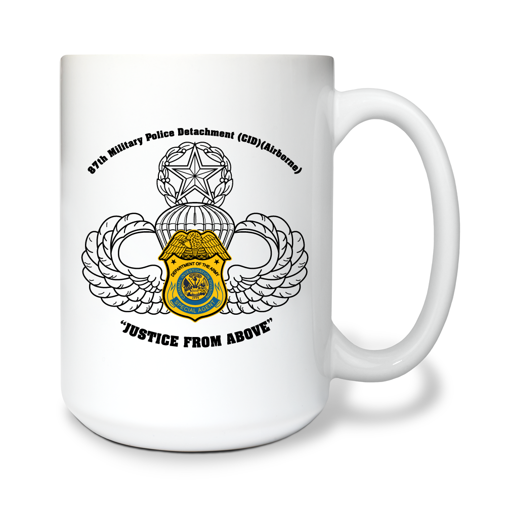 87TH MP DET (CID) (ABN) Ceramic Mug - D4xPS7