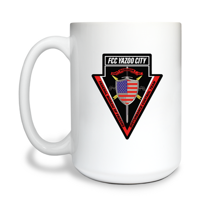 Disturbance Control Team 15 oz White Ceramic Mug - F79SpJ