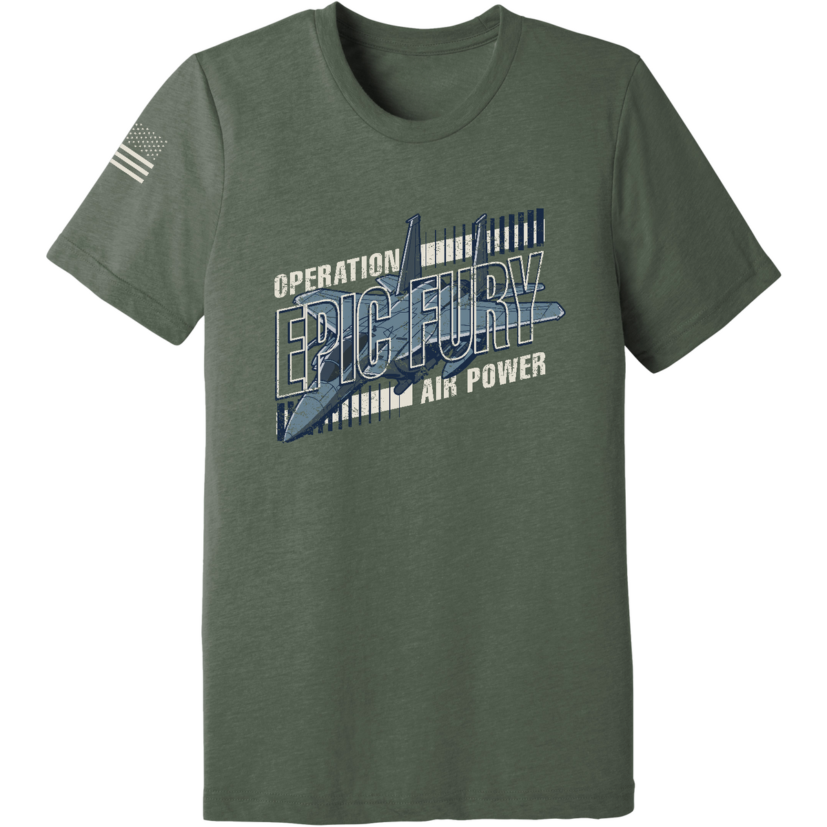 CUSTOM Operation Epic Fury Comfort Unisex Triblend SS Tee - Strike