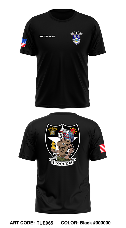 CUSTOM - I Co, 1-23 IN Core Men's SS Performance Tee - TUE965