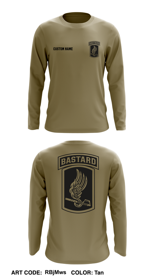 CUSTOM Mod Co, 1-503 Core Men's LS Performance Tee - RBjMws