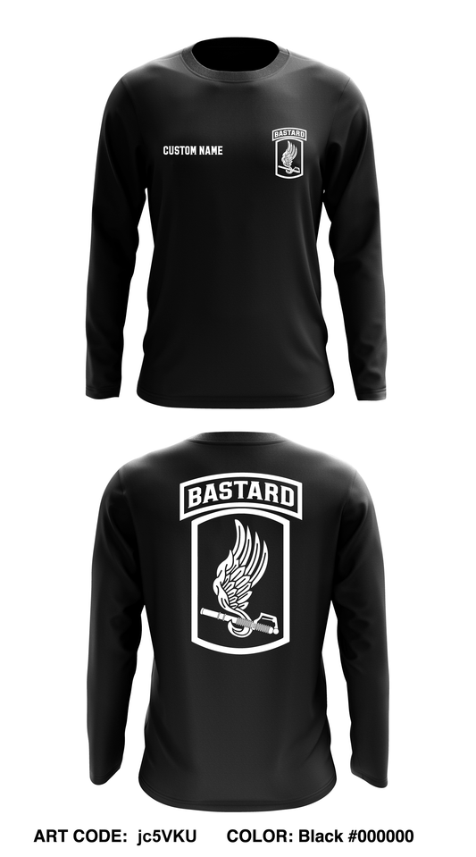 CUSTOM Mod Co, 1-503 Core Men's LS Performance Tee - Jc5VKU