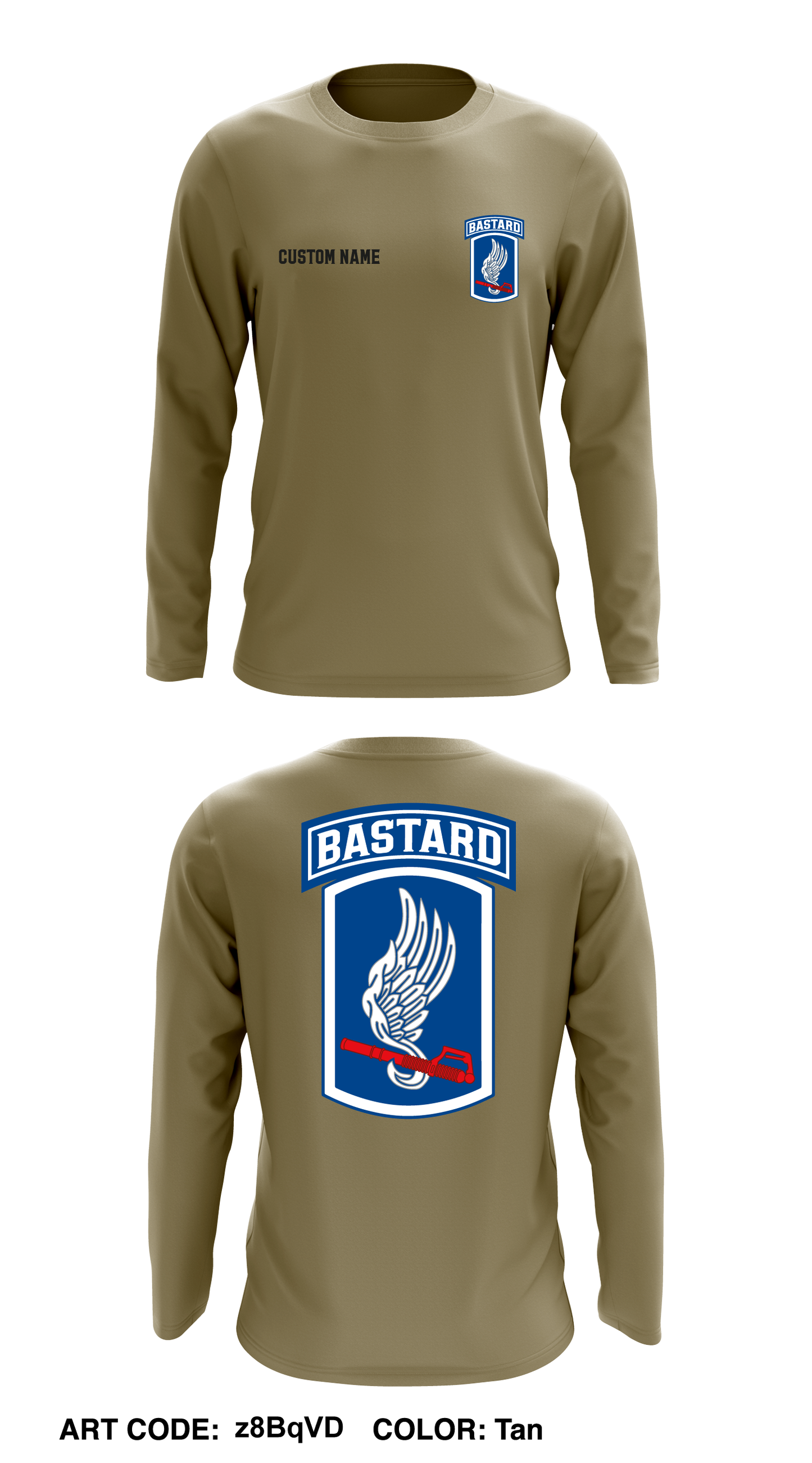 CUSTOM Mod Co, 1-503 Core Men's LS Performance Tee - z8BqVD