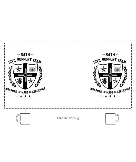 64th Weapons of Mass Destruction - Civil Support Team Ceramic Mug - uRmjPK