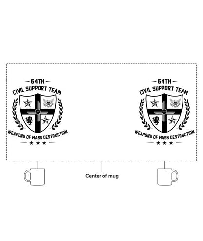 64th Weapons of Mass Destruction - Civil Support Team Ceramic Mug - uRmjPK
