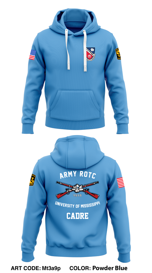 Ole Miss ROTC Core Men's Hooded Performance Sweatshirt