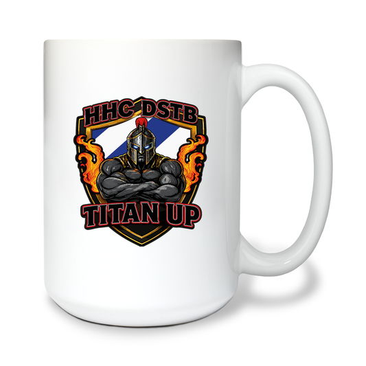 HHC, DSTB, 3DSB 15 oz White Ceramic Mug - JFzCWr